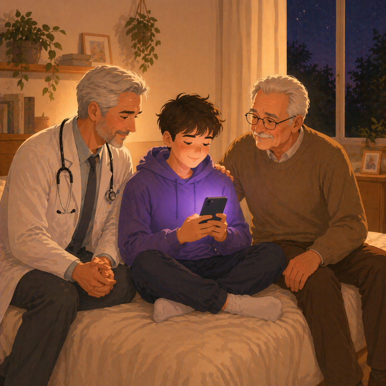 Adolescente acompañado